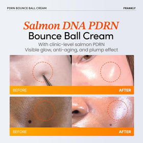 FRANKLY gel-cream texture close-up, lightweight hydration and fast absorption