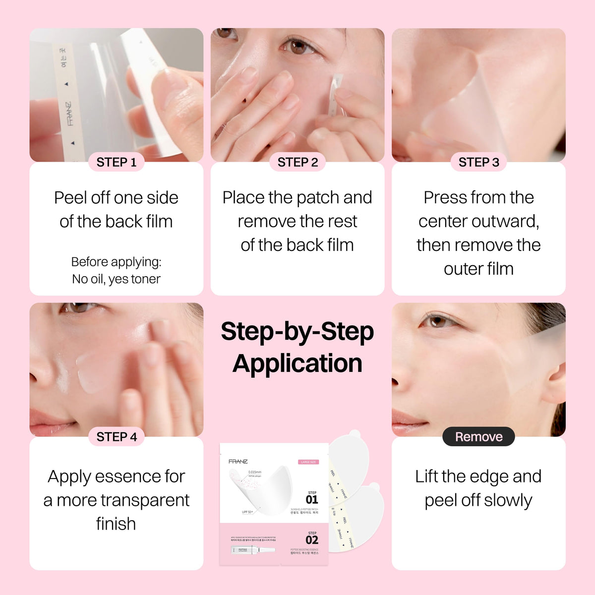 FRANZ on vanity with makeup showing discreet look and cosmetic-friendly benefit