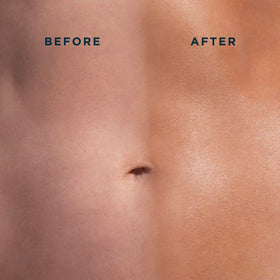 FRÉ BRONZE ME label detail highlighting Argania Active Complex and ingredient benefits