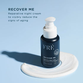 FRÉ Recover Me cream texture close-up highlighting fast-absorbing hydration