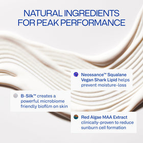 Freaks of Nature applying sunscreen on arm demonstrating even coverage