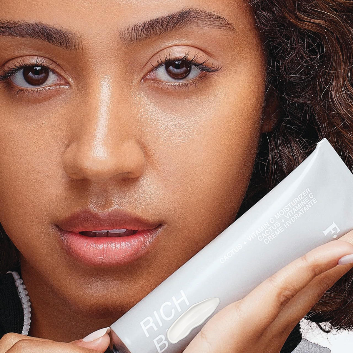 Freck Beauty ingredient label detail showing key actives and clean formulation benefit