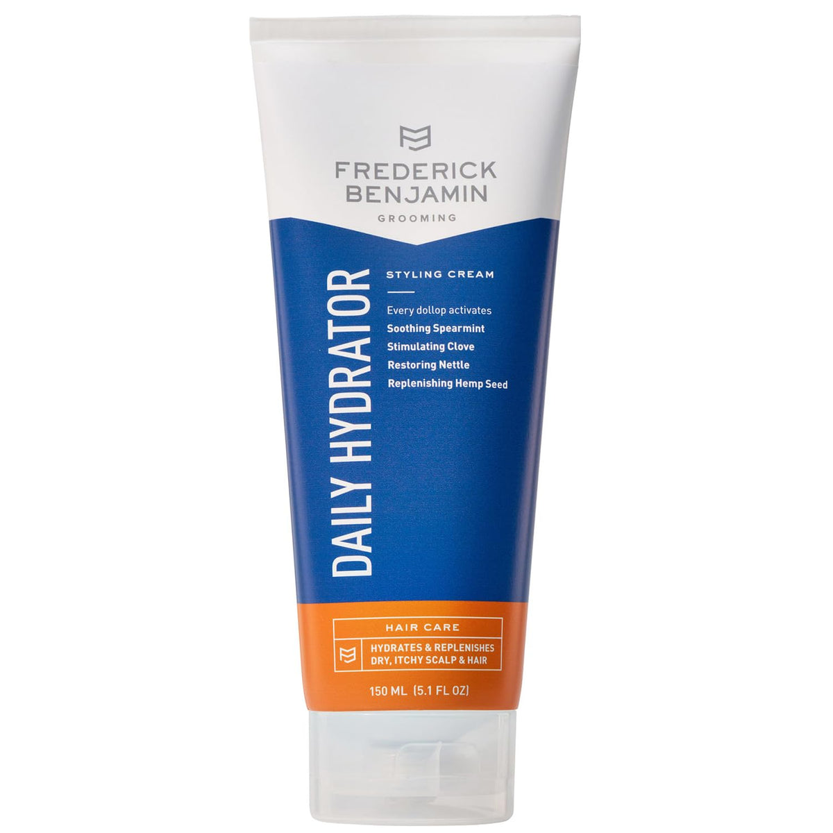 Frederick Benjamin front packaging showing clean moisturizer benefits