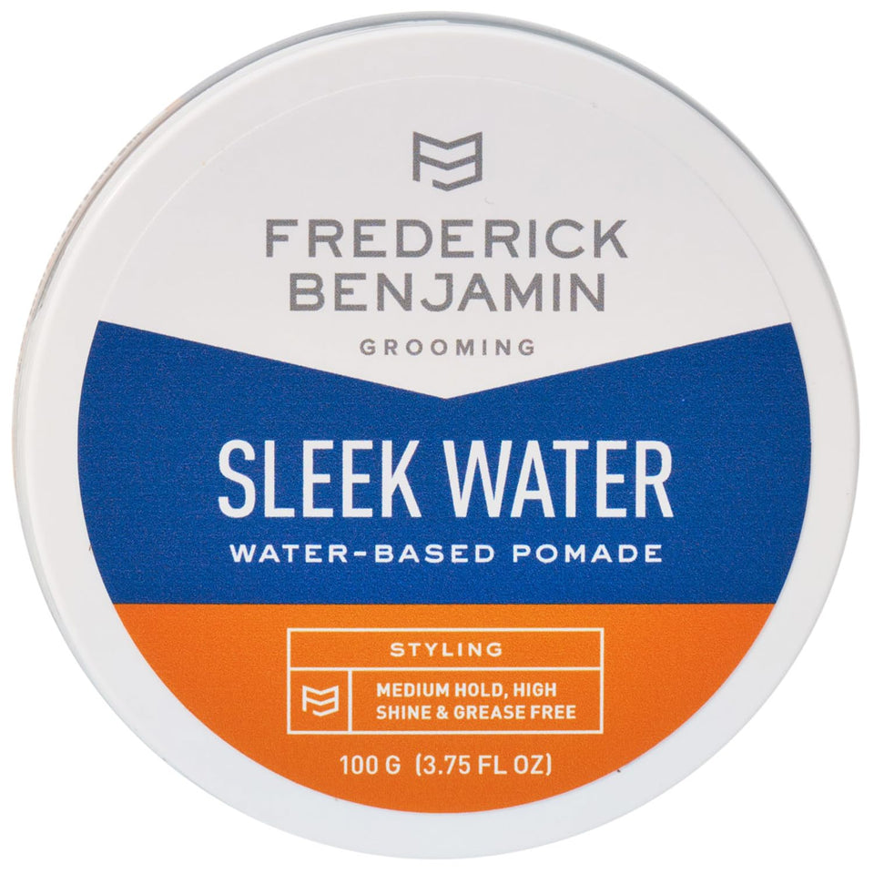 Frederick Benjamin front packaging showing jar and label, clear product info benefit