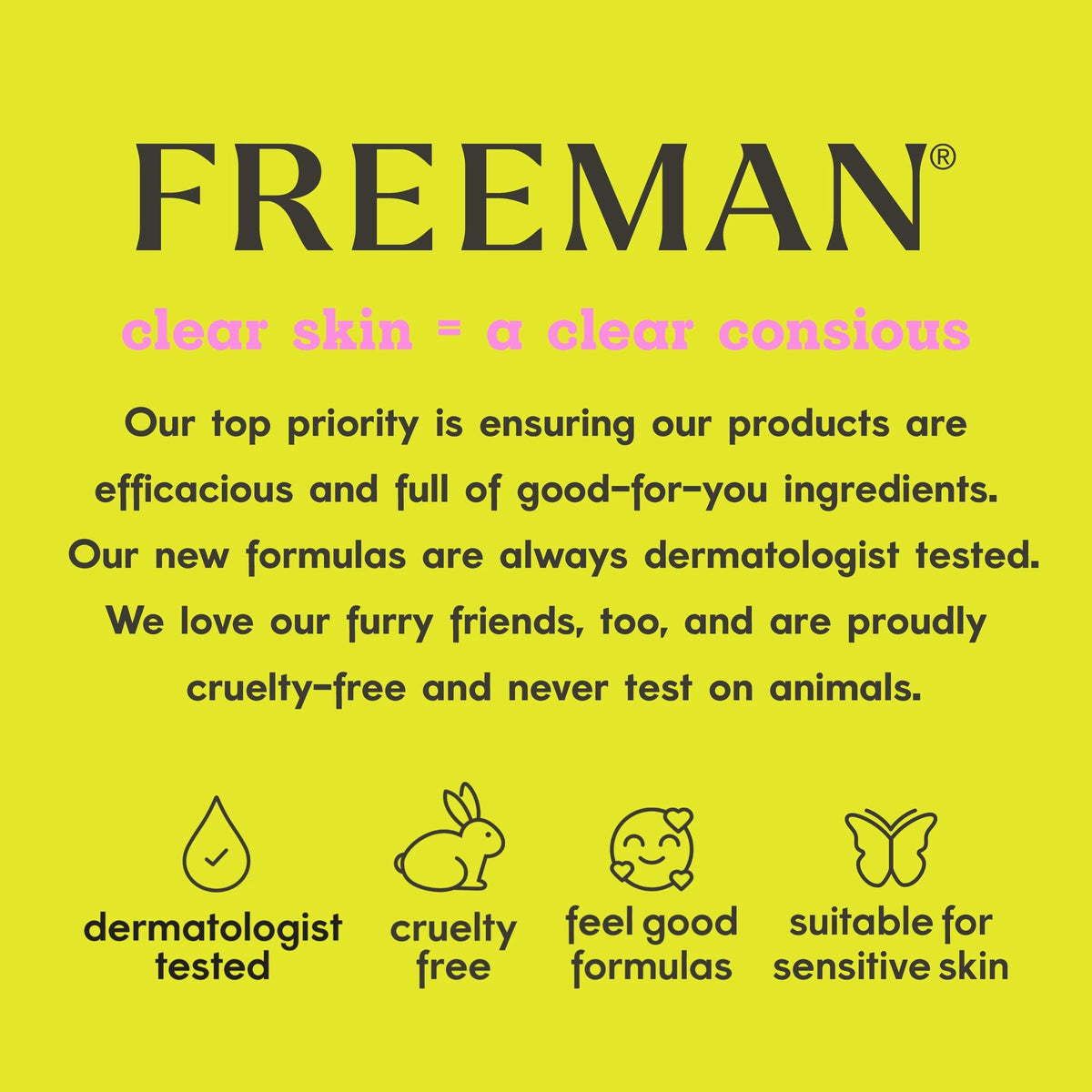 Freeman lifestyle spa setting with masks and towel suggesting at-home pampering