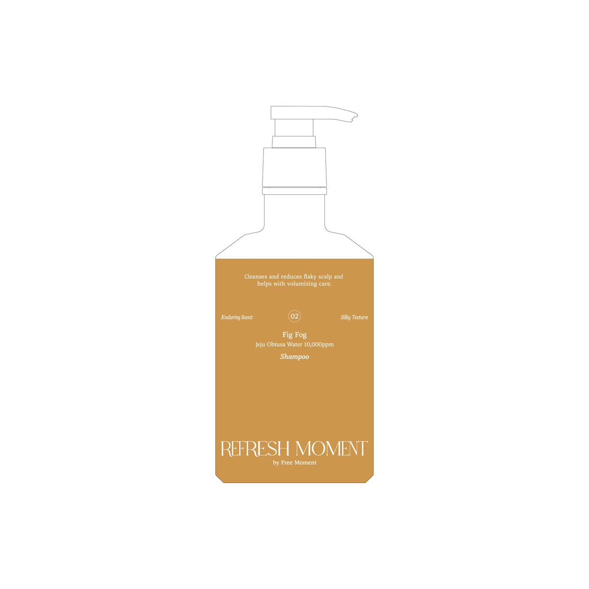 FREEMOMENT bottle staged in bathroom to evoke daily routine and subtle scent