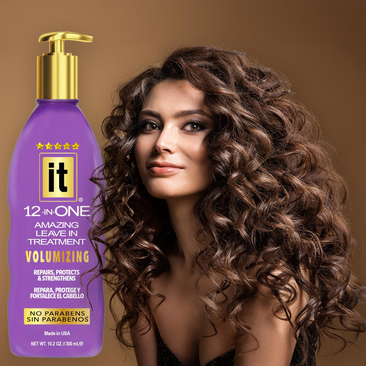 Freeze It texture close-up of creamy leave-in formula demonstrating lightweight, volumizing finish