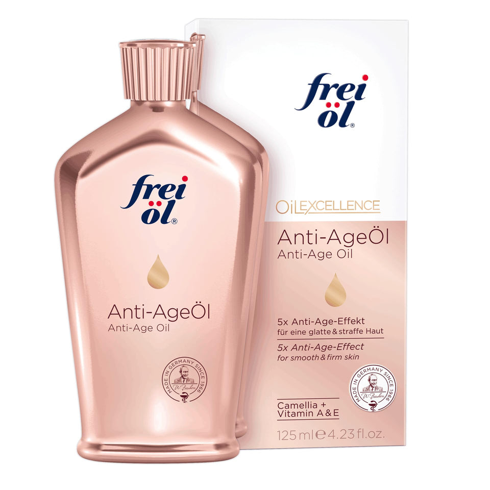 frei öl bottle front packaging showing label and 125 ml size for clear product identification and benefit