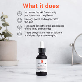 FRENCH PHARMACY close-up of dropper dispensing serum highlighting smooth texture and absorption