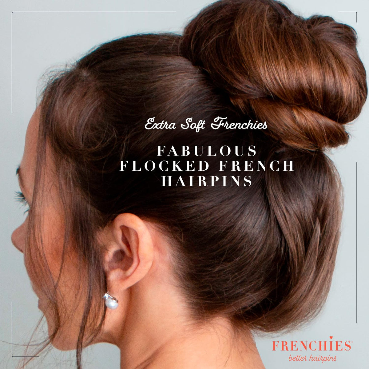 Frenchies velvet texture close-up showing microfiber grip and gentle touch