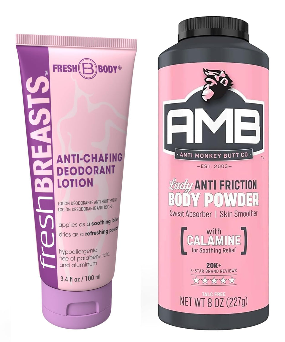 Fresh Body FB Fresh BREASTS front packaging showing travel-friendly bottle and quick application benefit