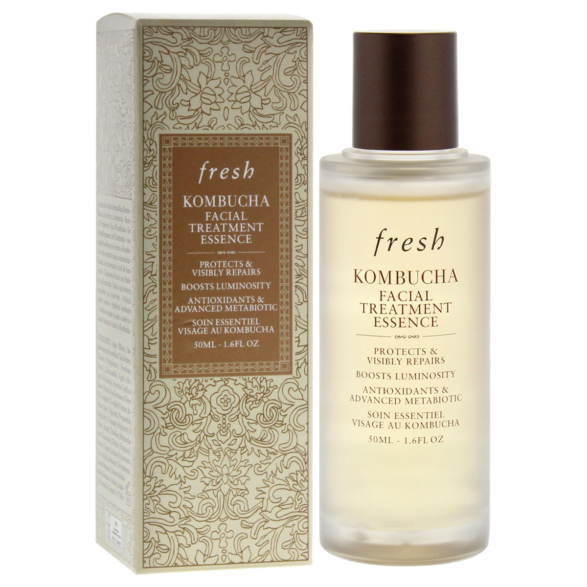 Fresh Kombucha essence pouring droplets to show lightweight absorbent hydration