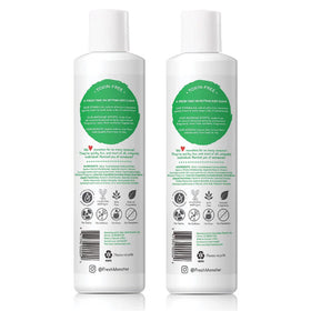 Fresh Monster bottle closeup label highlighting clean-ingredient transparency