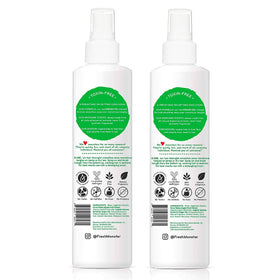 Fresh Monster close-up spray nozzle demonstrating easy mist application benefit