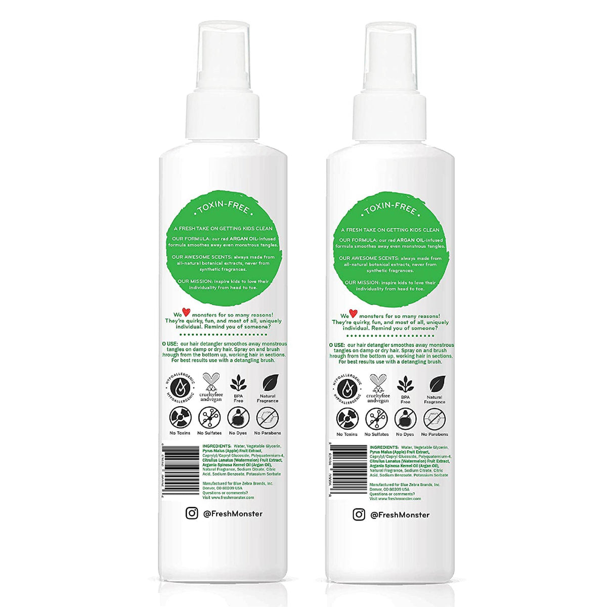 Fresh Monster spray nozzle closeup for easy, controlled application benefit