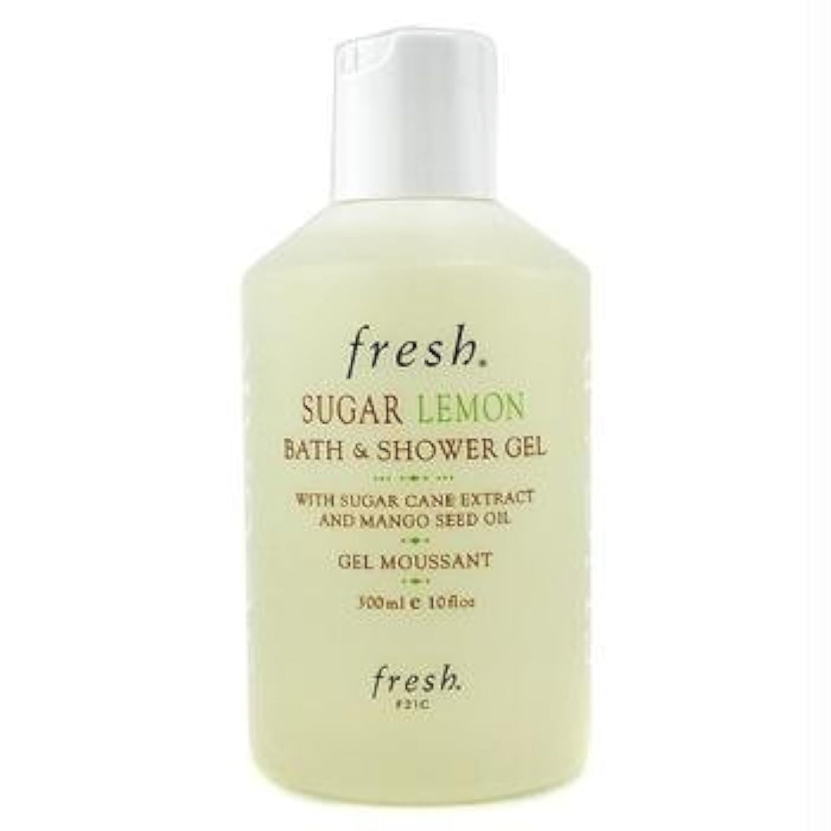 Fresh bottle front packaging showing label and 300ml size for refreshing citrus shower