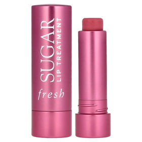 Fresh sugar lip treatment bloom front tube showing compact packaging and tint