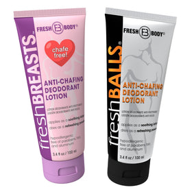 Fresh Body FB front packaging duo showing both tubes and benefits