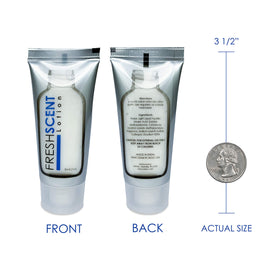 Freshscent cap and foil seal detail ensuring leak protection during storage