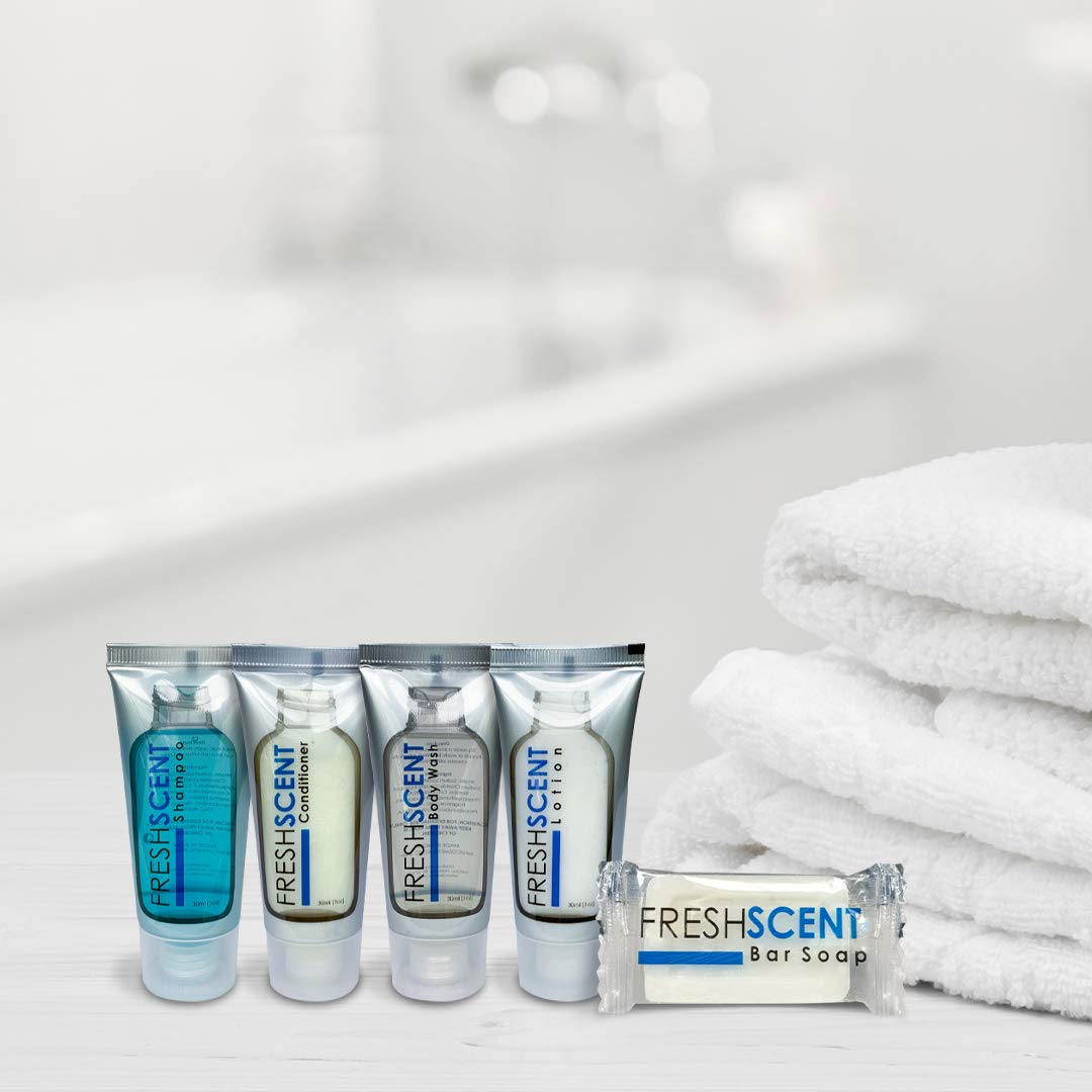 Freshscent tubes packed into donation bag demonstrating charitable distribution