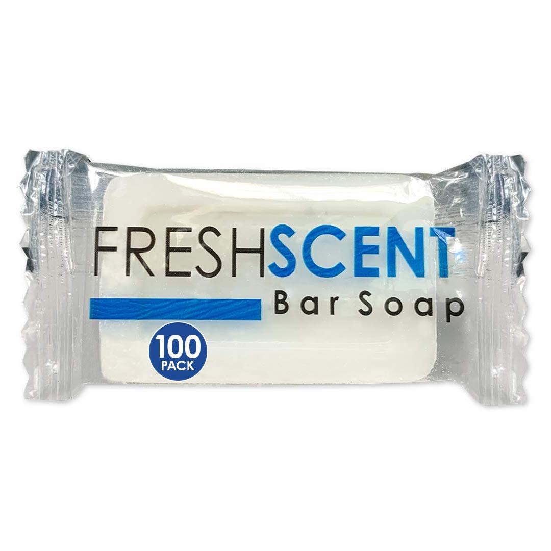Freshscent front box packaging showing 100 bars and storage benefit