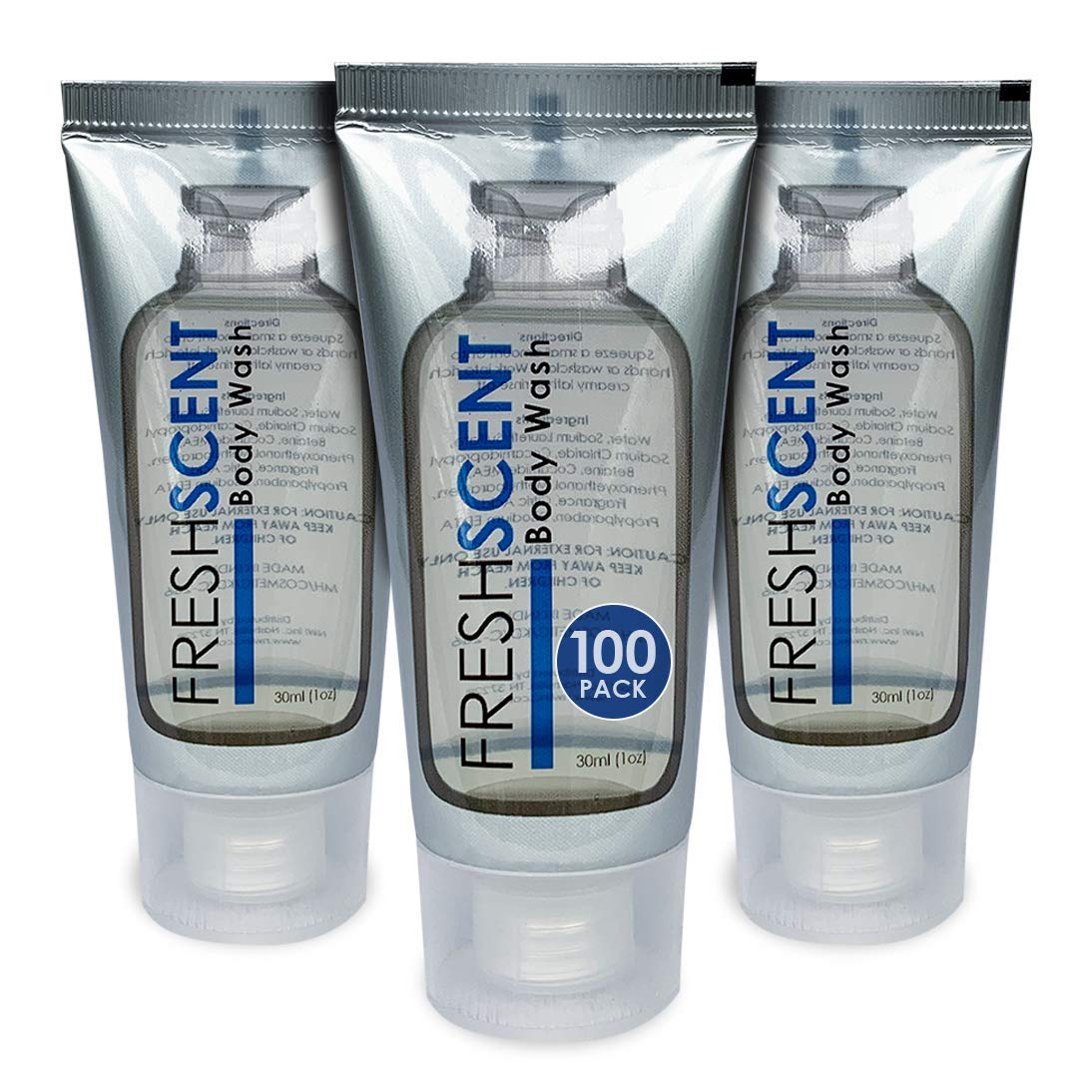 Freshscent front packaging showing 100-tube case and professional look