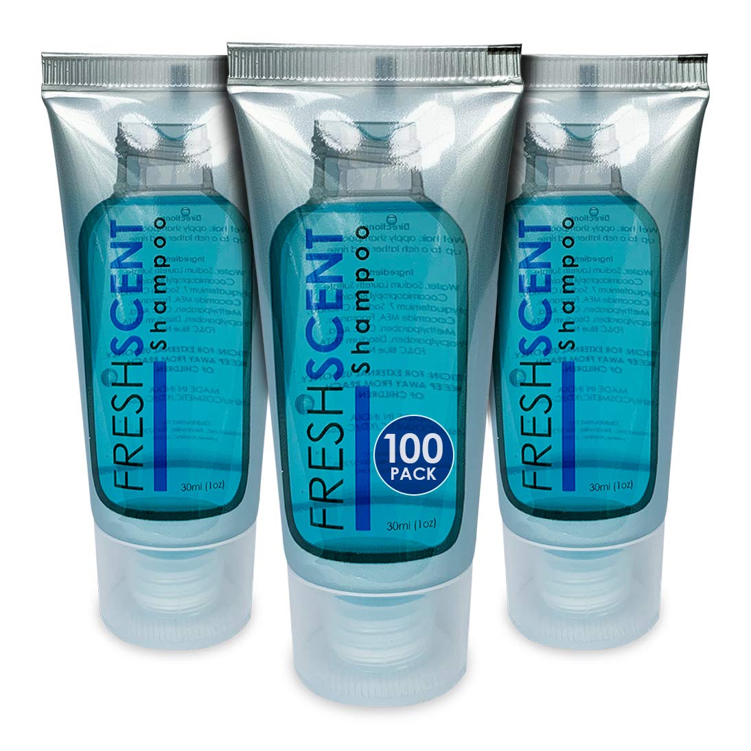 Freshscent front packaging showing 100-tube case and clean presentation benefit