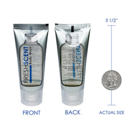Freshscent tube twist-off cap and foil seal for leak prevention benefit