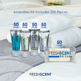 Freshscent tube cap detail highlighting easy-open twist cap and leak prevention