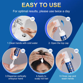 Hand-held Frnoip bottle showing size and portable convenience