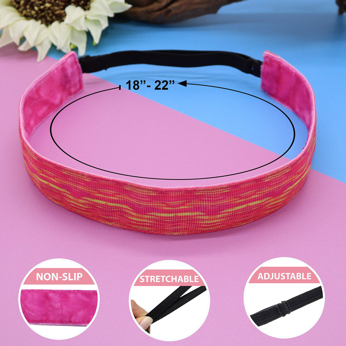 FROG SAC adjustable back close-up demonstrating flexible fit for growing heads