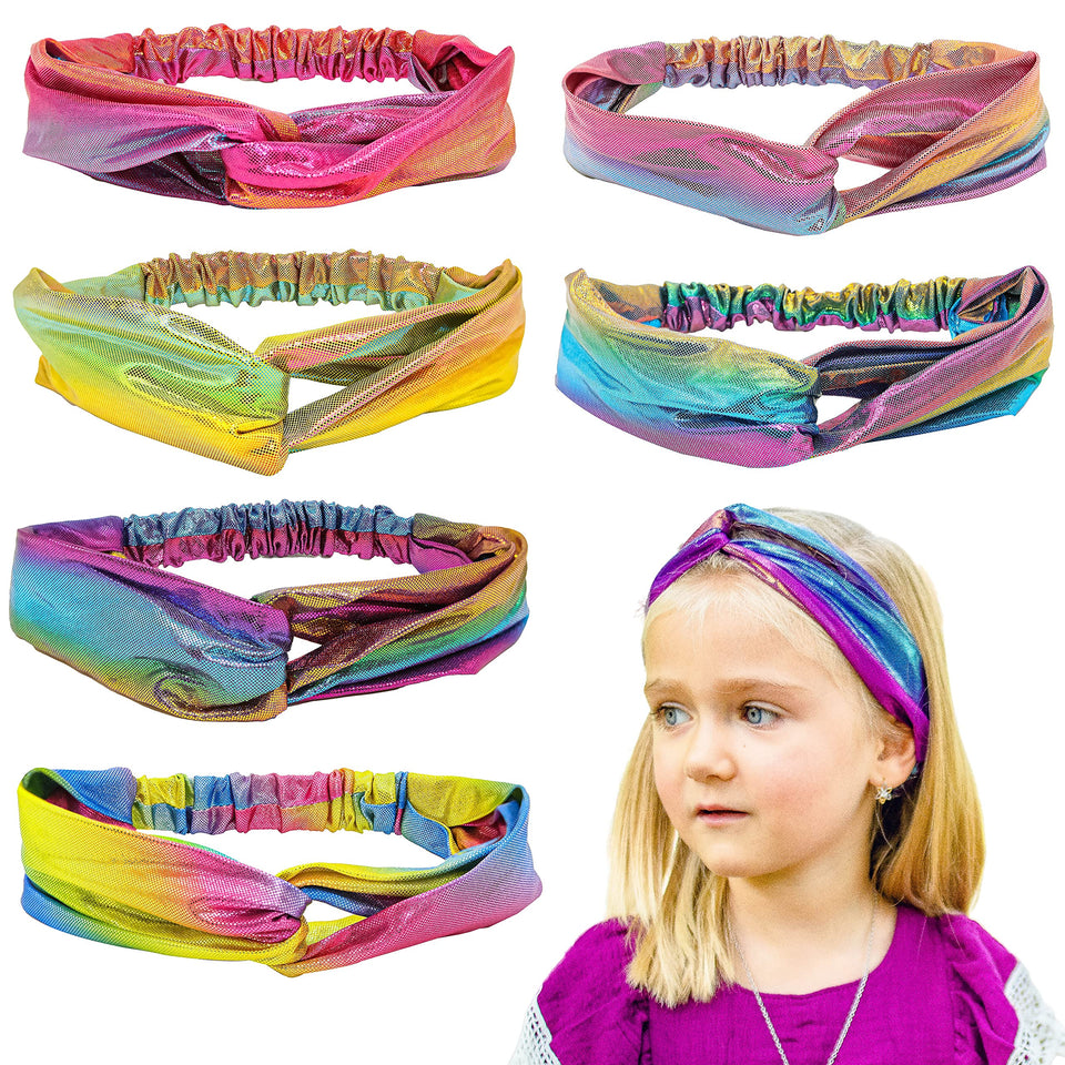 FROG SAC front packaging showing six mermaid headbands and colorful appeal