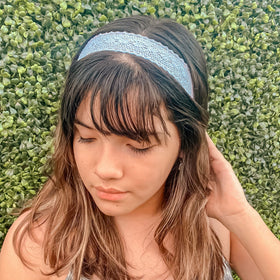 FROG SAC overhead arrangement of all five headbands highlighting variety