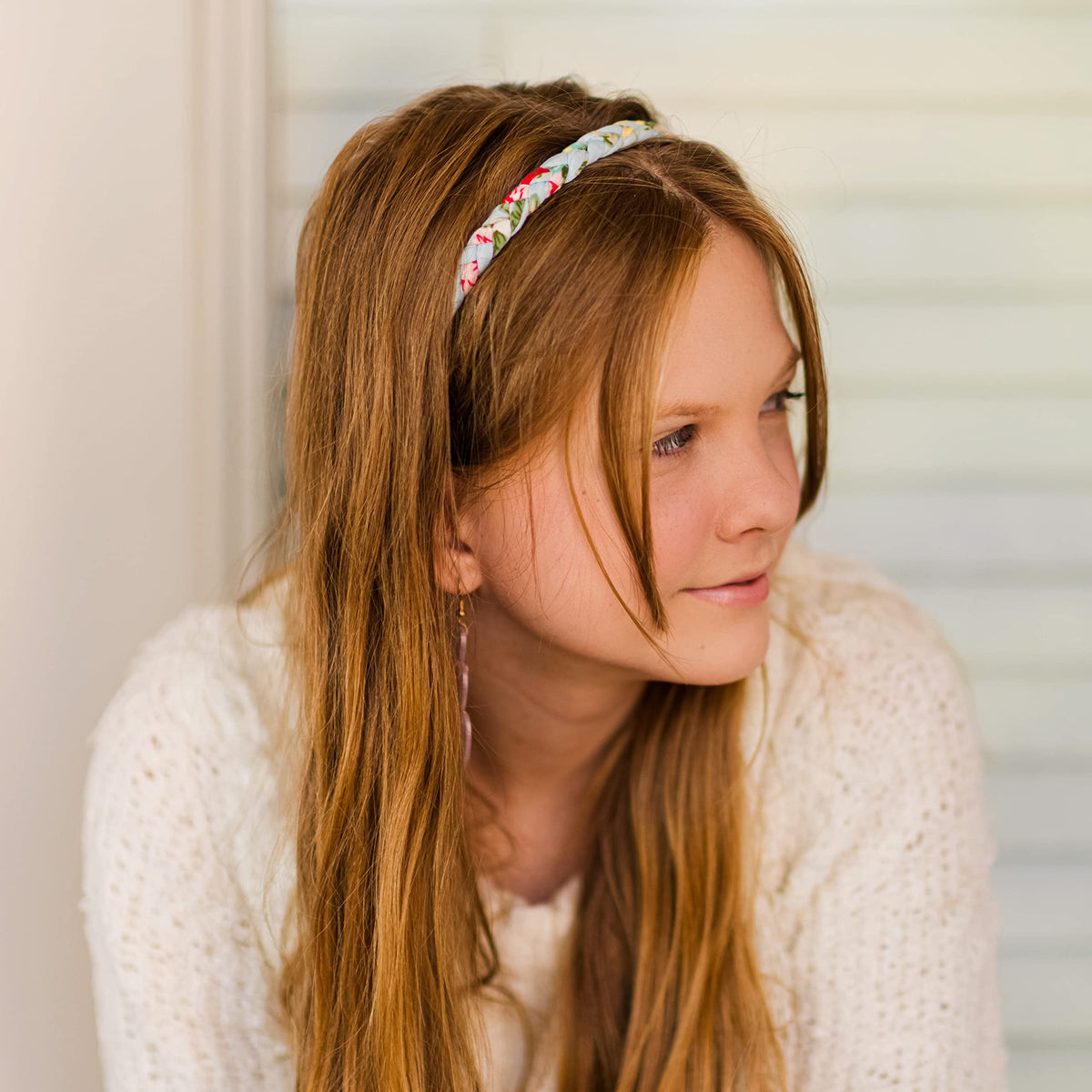 FROG SAC teen wearing headband paired with casual fashion look