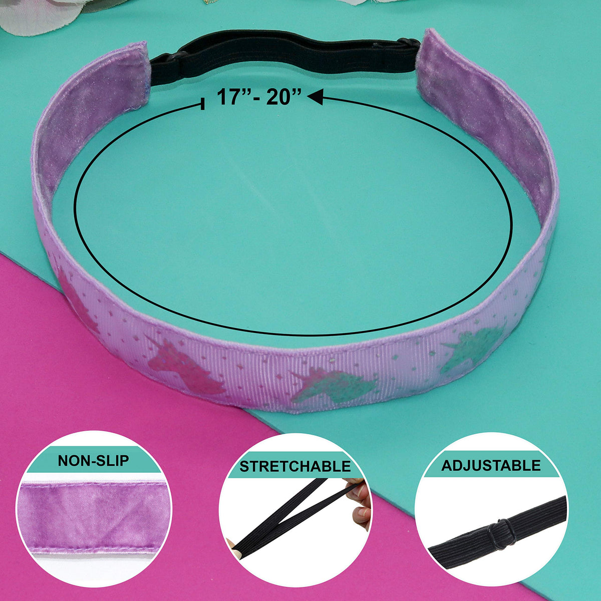 FROG SAC headband on child outdoors staying secure during play