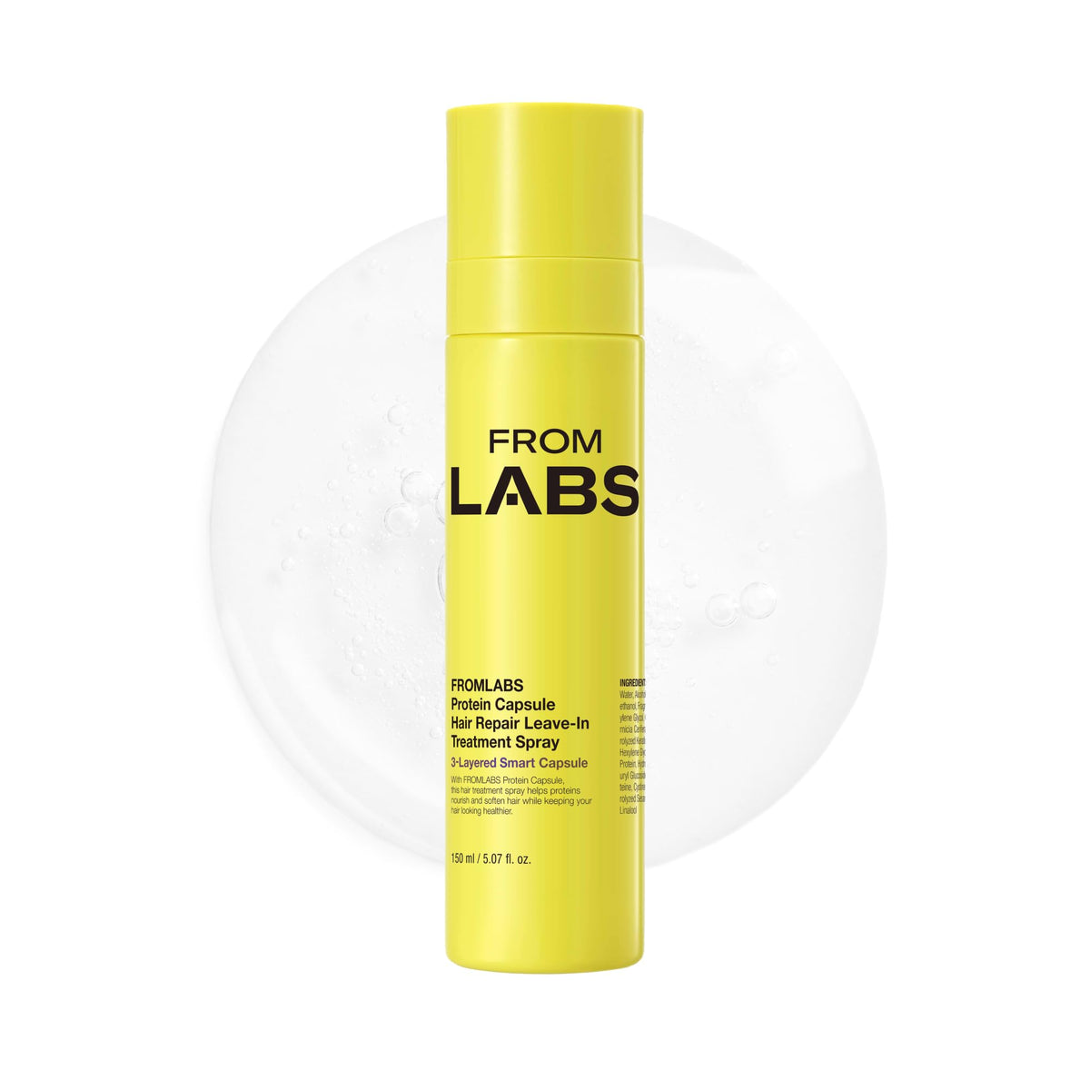 FROMLABS front bottle view showing packaging and product benefit