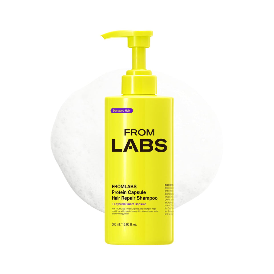 FROMLABS front bottle view showing product branding and pump for easy use