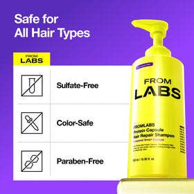 FROMLABS bottle in hand showing 16.9 fl oz size for value and convenience