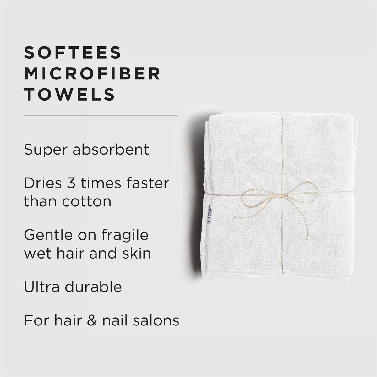 Fromm microfiber close-up weave highlighting ultra-soft texture