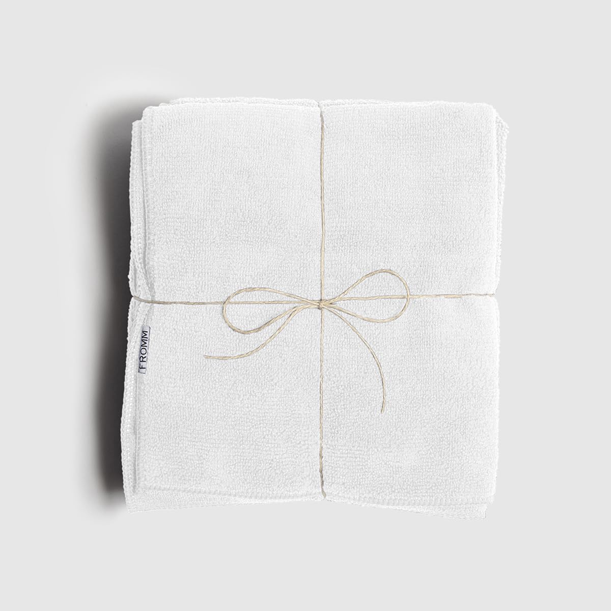 Fromm towel in salon station showing lint-free professional use