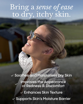 FRØYA open pot texture highlighting rich balm for deep hydration