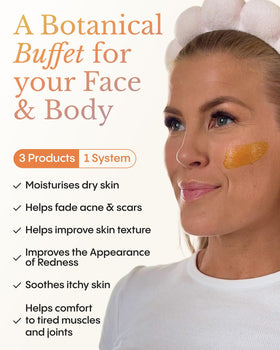 FRØYA beeswax balm texture close-up for deep moisture