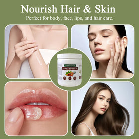 FSbbTaibanle shea butter melting in hand for easy application benefit