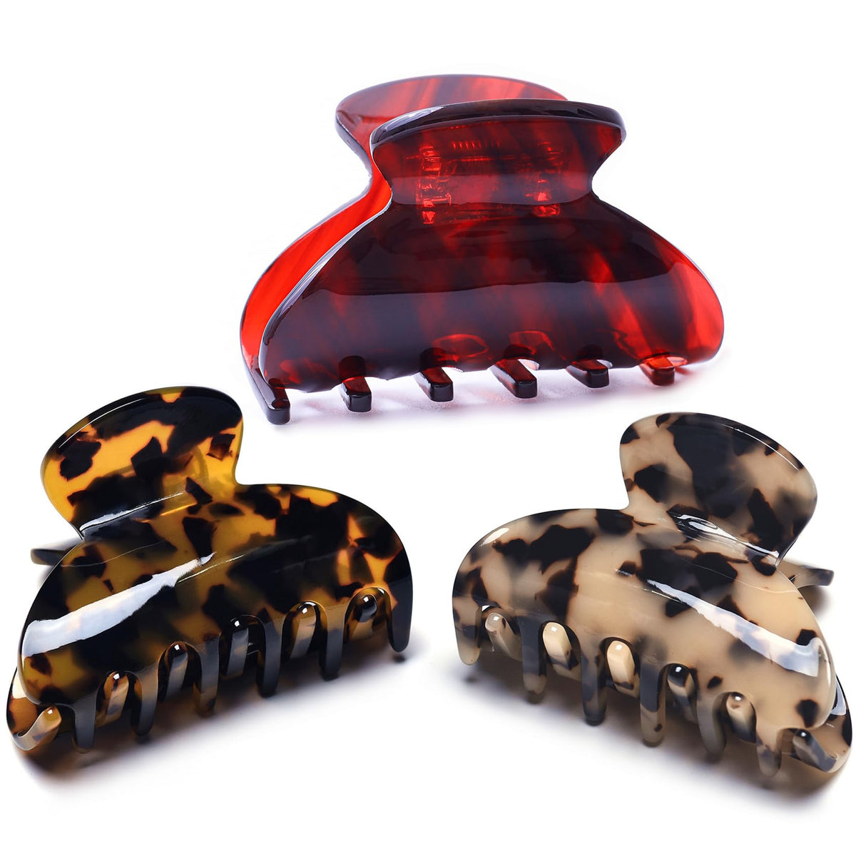 Fsmiling clip stored in pouch protecting finish and preventing scratches