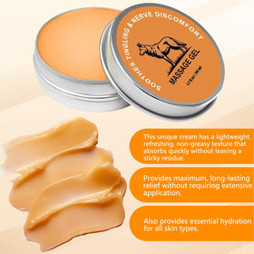 FUERHPSH texture close-up of cream highlighting lightweight, fast-absorbing formula