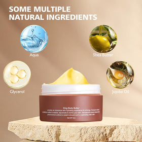 fugit opened tub showing creamy texture, demonstrates rich hydration