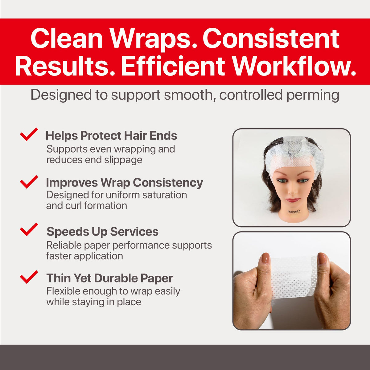 FUJI paper texture macro highlighting flow-thru penetration benefit