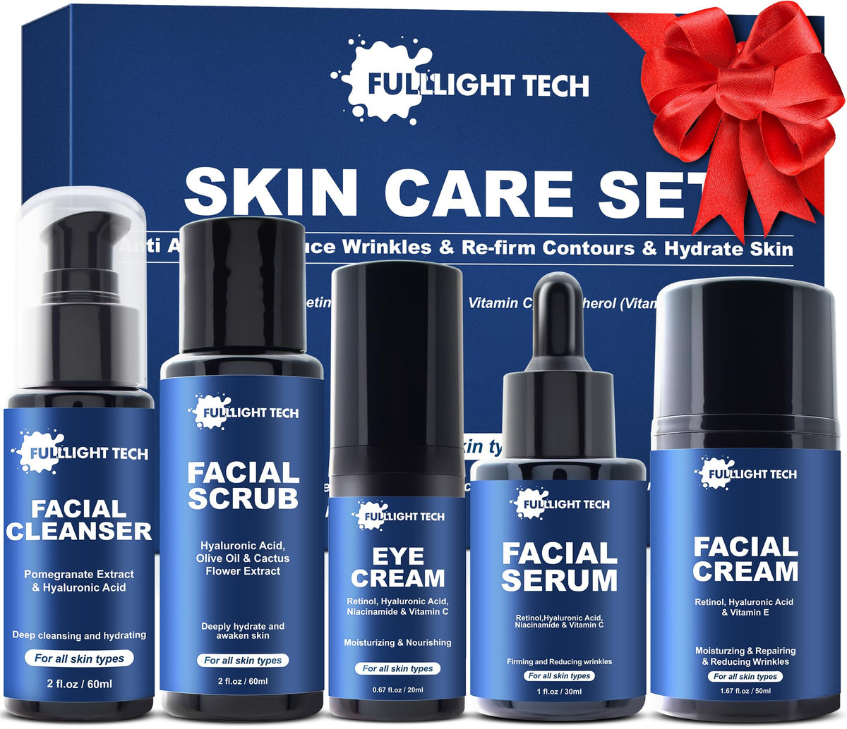 FULLLIGHT TECH front packaging showing complete five-piece men’s set and neat gift presentation