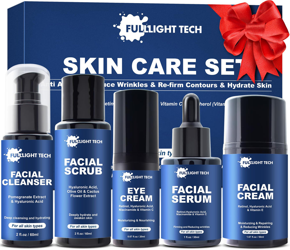 FULLLIGHT TECH front packaging showing complete five-piece men’s set and neat gift presentation