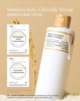 FULLY cotton pad swipe demonstrating texture-refining benefit